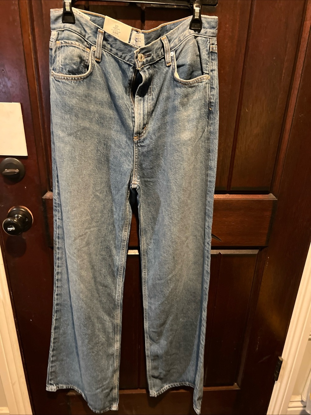Citizens Of Humanity Paloma baggy Wide-Leg Jeans in siesta